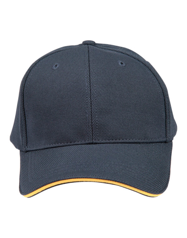 Pique Mesh With Contrast Sandwich - Image 5
