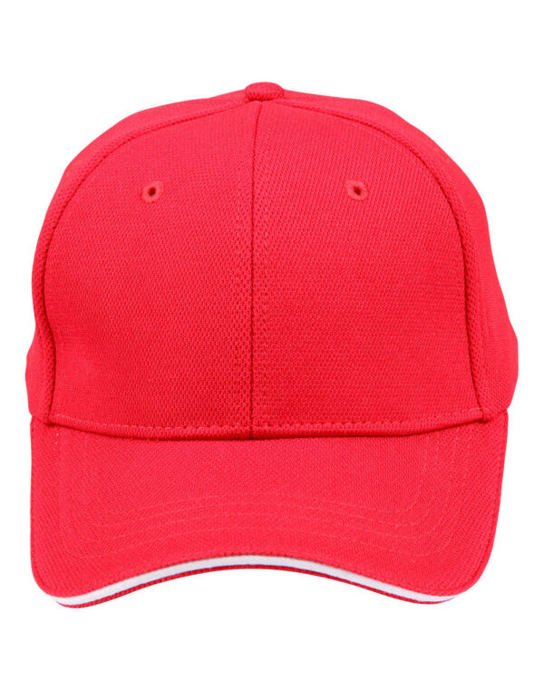 Pique Mesh With Contrast Sandwich - Image 8
