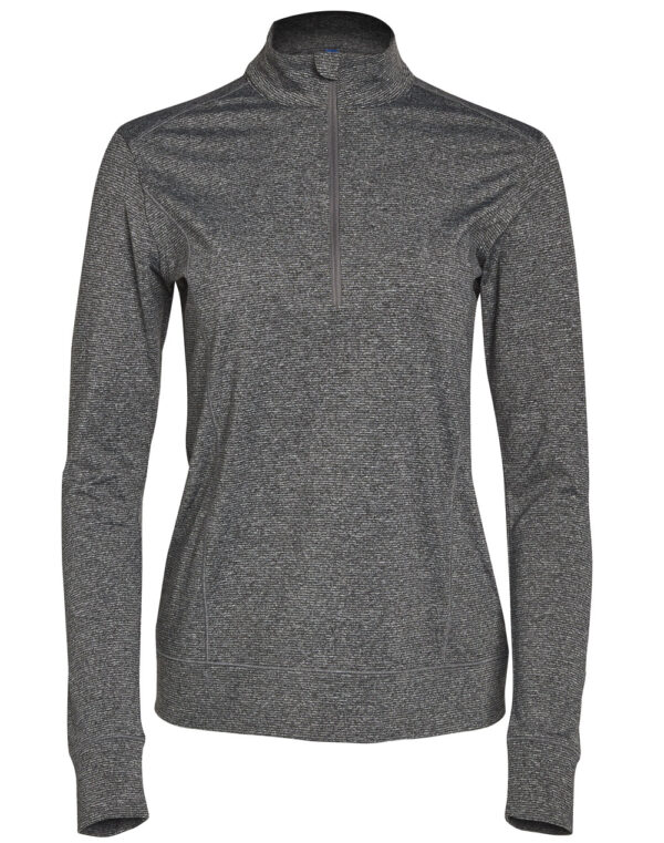 Ultimate Half Zip Long Sleeve Sweat Top  Ladies - Image 3
