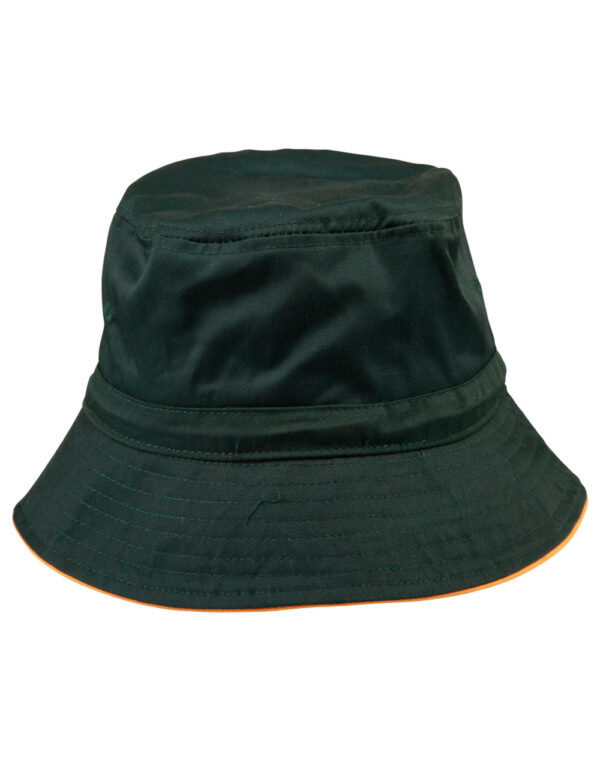 Sandwich Bucket Hat With Toggle - Image 3
