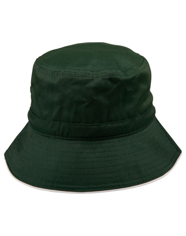 Sandwich Bucket Hat With Toggle - Image 4