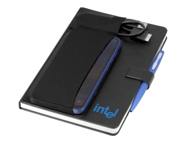 Remote Work Notebook, Black - Image 2