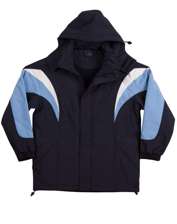 Bathurst Tri Colour Jacket With Hood Unisex - Image 6