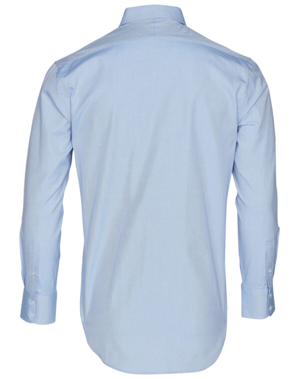 Men's Cvc Oxford Long Sleeve Shirt - Image 2