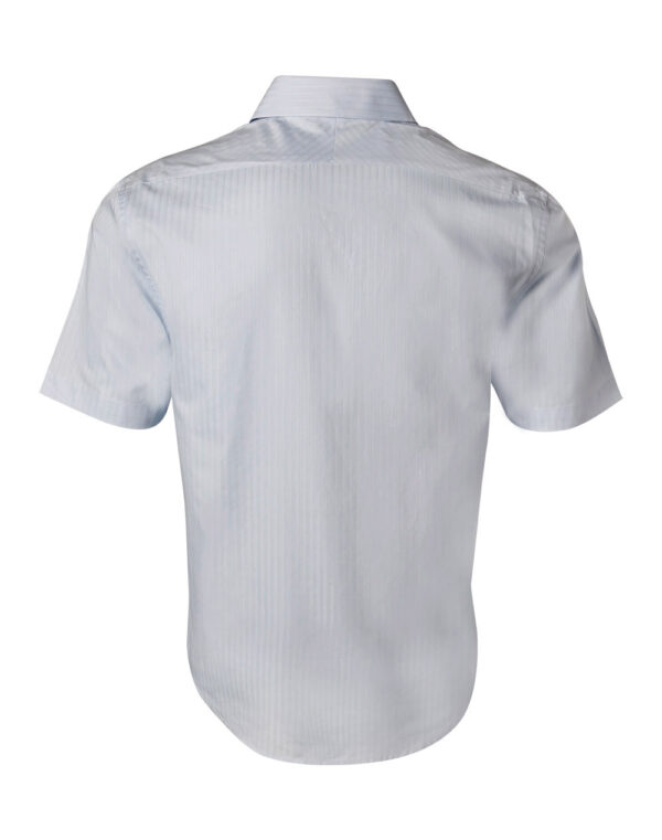 Men's Self Stripe Short Sleeve Shirt - Image 2