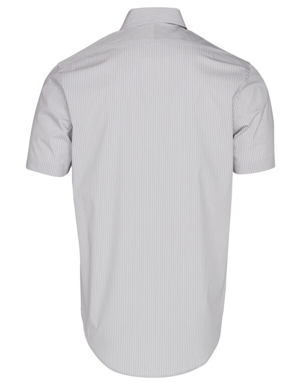Men's Ticking Stripe Short Sleeve Shirt - Image 2