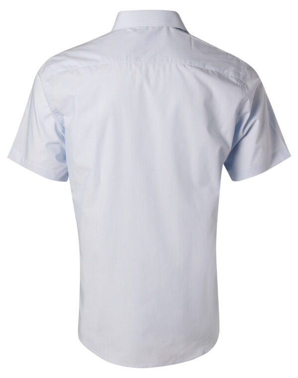 Men's Fine Stripe Short Sleeve Shirt - Image 2