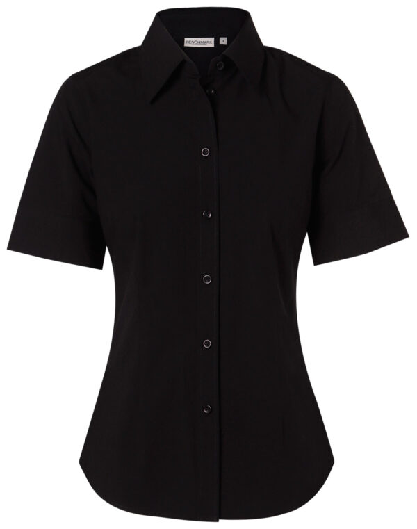 Women's Cotton/Poly Stretch Sleeve Shirt - Image 3