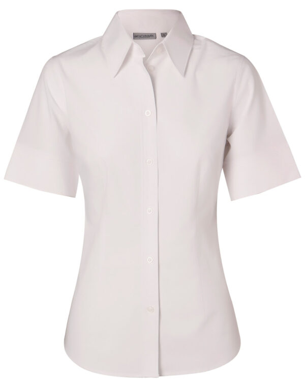 Women's Cotton/Poly Stretch Sleeve Shirt - Image 4