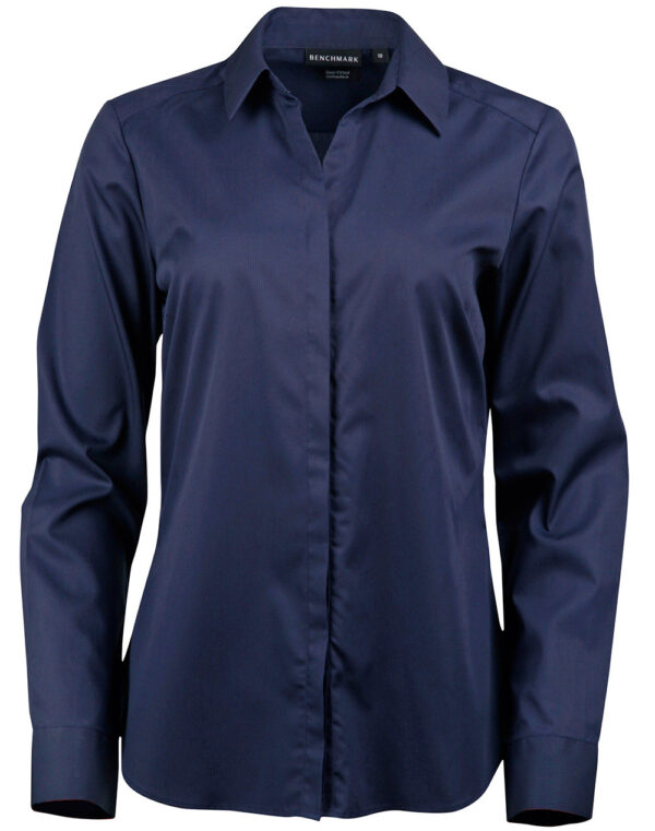 Barkley Ladies Taped Seam Long Sleeve Shirt - Image 3