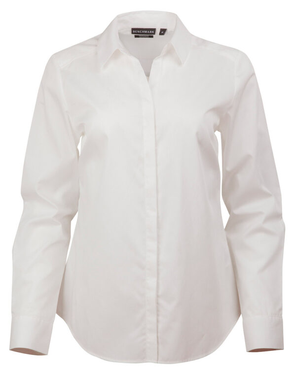 Barkley Ladies Taped Seam Long Sleeve Shirt - Image 6