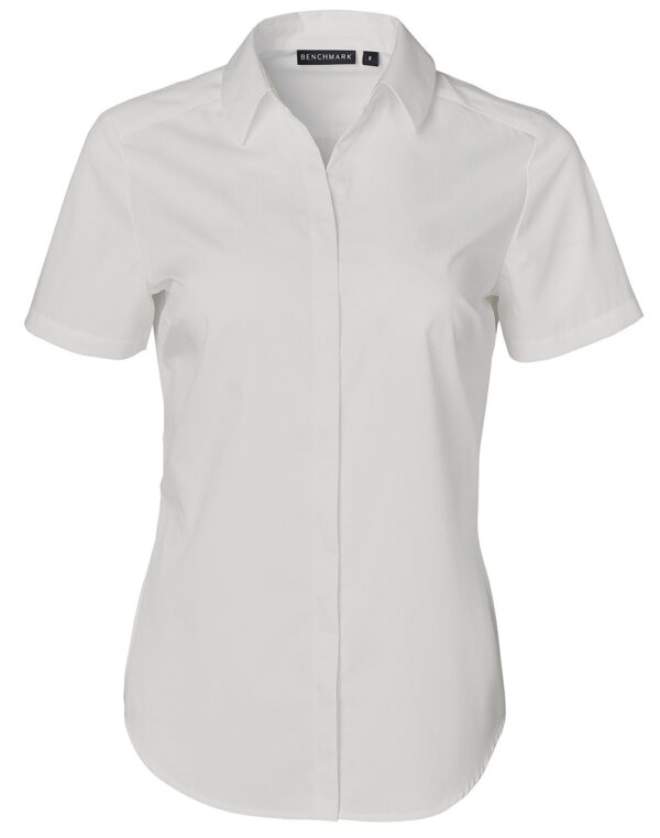 Barkley Ladies Taped Seam Short Sleeve Shirt - Image 6