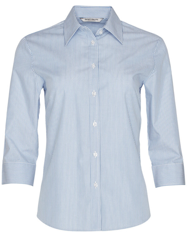 Women's Balance Stripe 3/4 Sleeve Shirt - Image 3