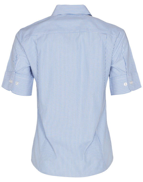 Women's Balance Stripe Short Sleeve Shirt - Image 2