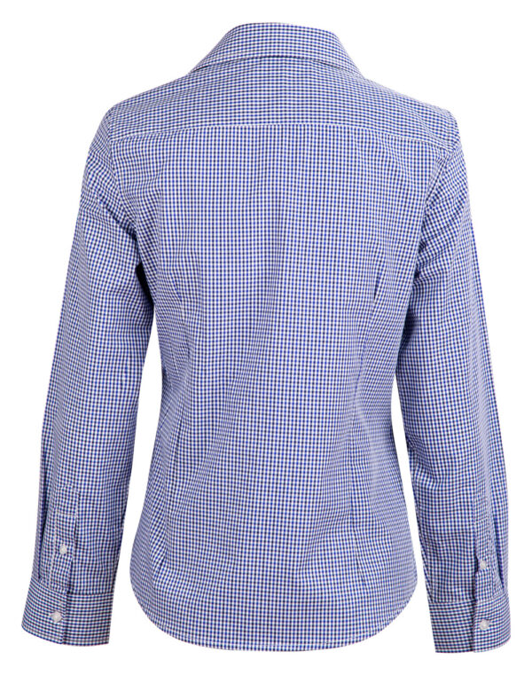 Ladies’ Multi Tone Check Long Sleeve Shirt - Image 2