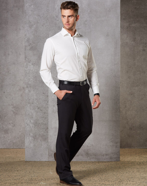 Men's Wool Blend Stretch Pants