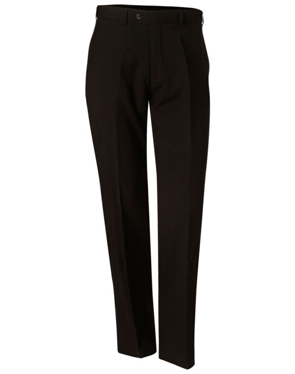 Men's Polyviscose Flexi Waist Stretch Pants - Image 5