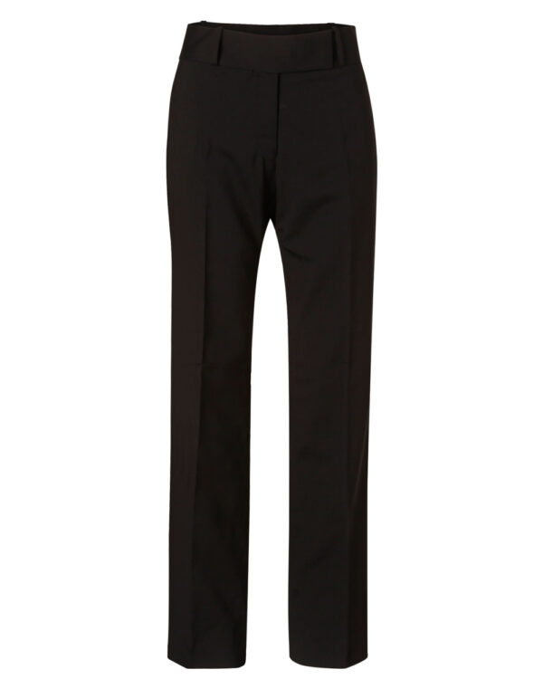 Women's Wool Blend Stretch Low Rise Pants - Image 3