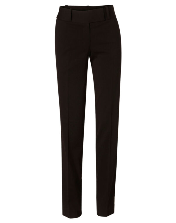 Women's Poly/Viscose Stretch Low Rise Pants - Image 3