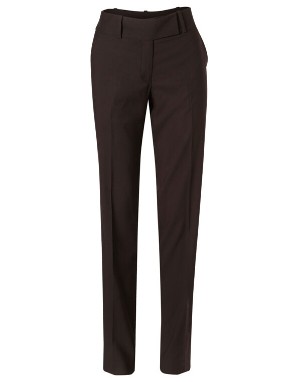 Women's Poly/Viscose Stretch Low Rise Pants - Image 4