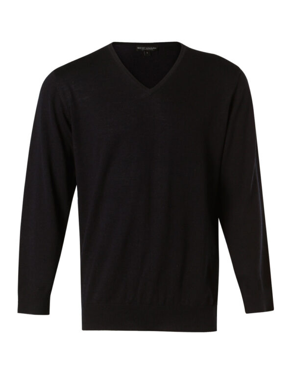 Men's V Neck Long Sleeves Jumper - Image 5