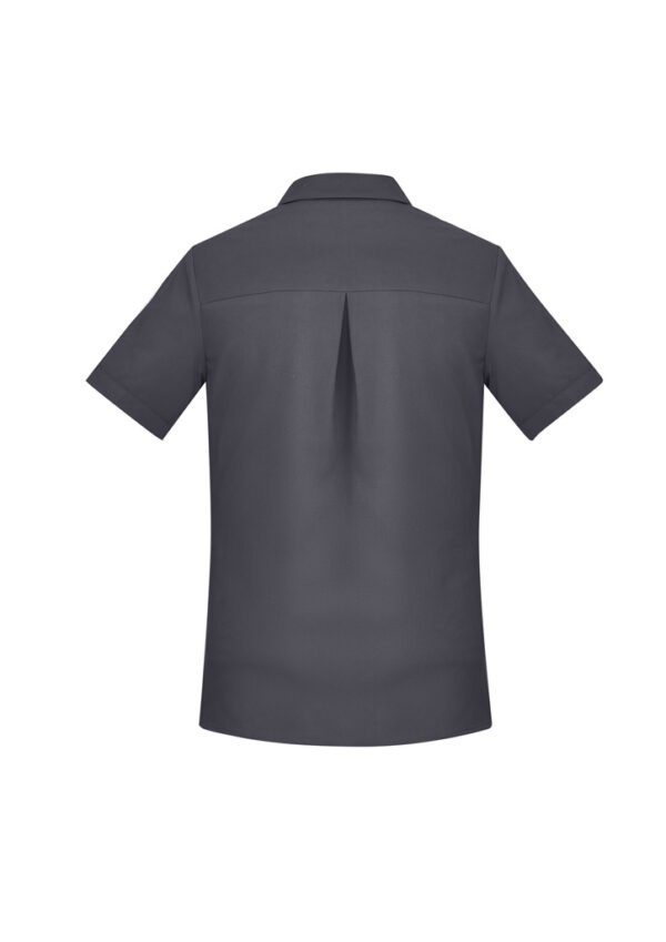 Womens Florence Plain Short Sleeve Shirt - Image 9