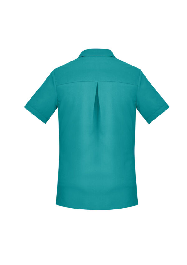 Womens Florence Plain Short Sleeve Shirt - Image 13