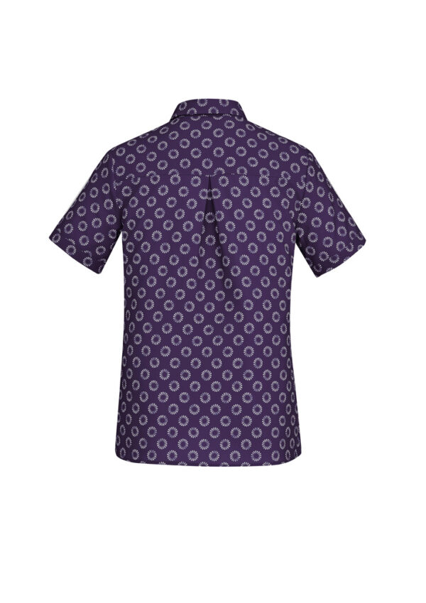 Womens Florence Daisy Print Short Sleeve Shirt - Image 15