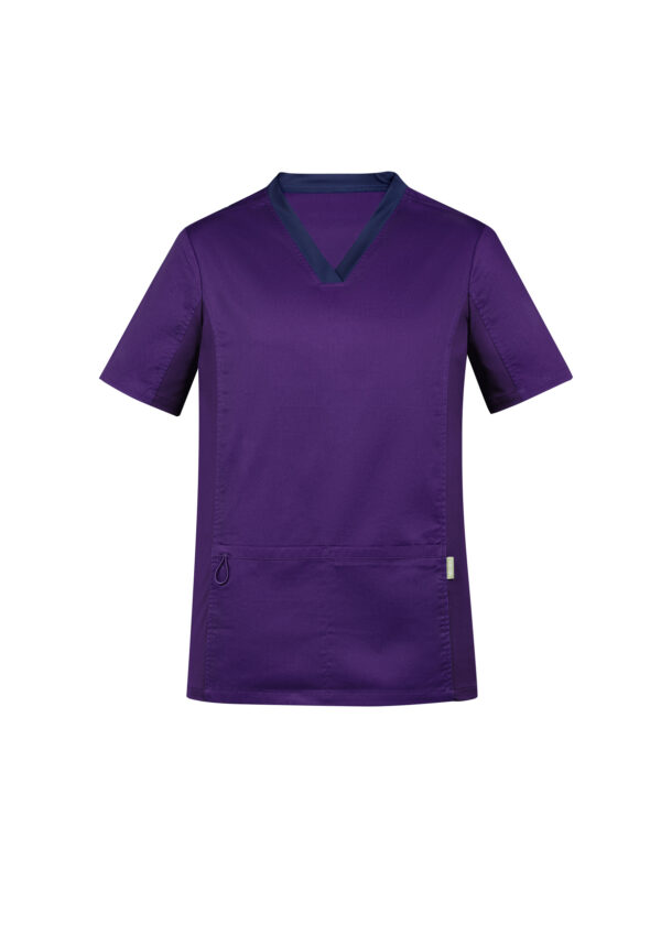 Mens Riley Stretch Scrub Top - Image 13