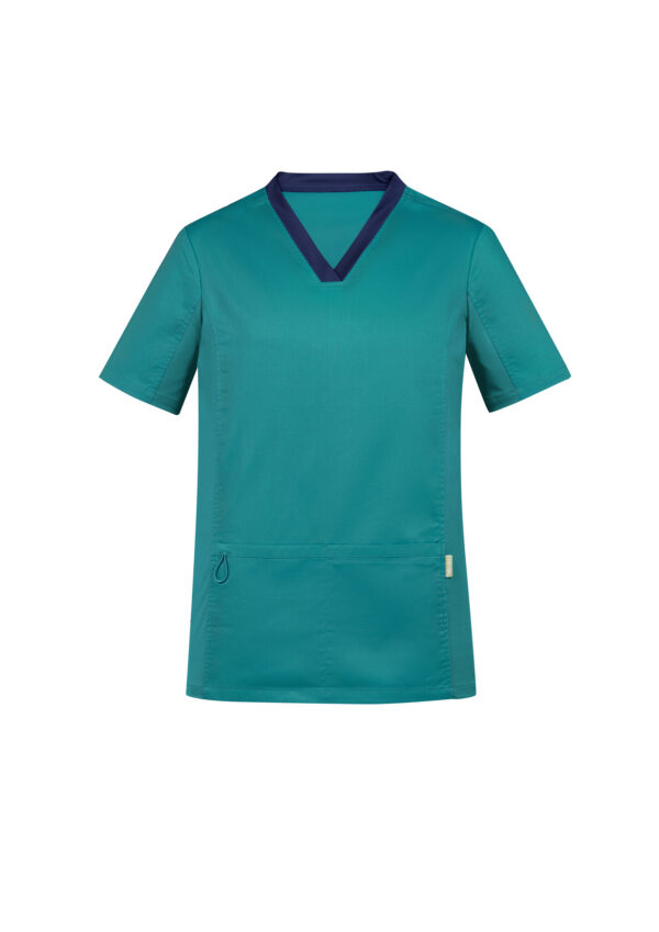 Mens Riley Stretch Scrub Top - Image 9
