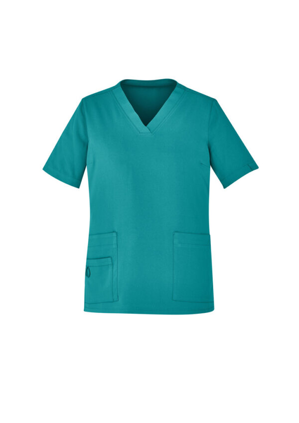 Womens Avery V-Neck Scrub Top - Image 11