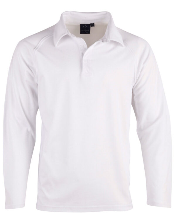 Cricket Polo Long Sleeve Men's - Image 3