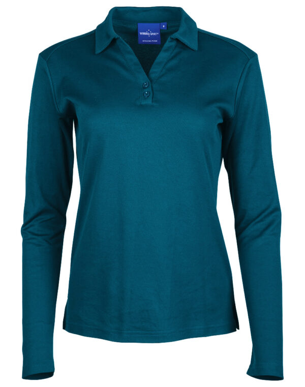 Victory Plus Truedry® Long Sleeve Polo - Image 5