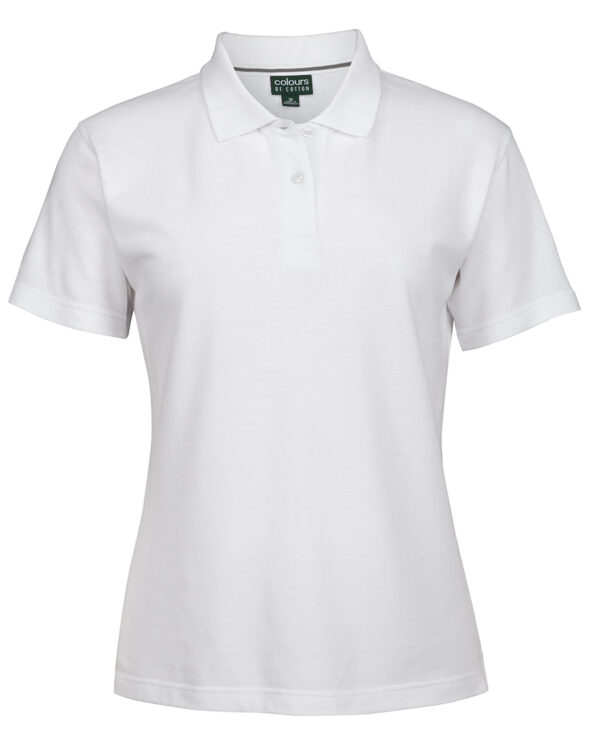 C Of C Ladies Pique Polo - Image 5