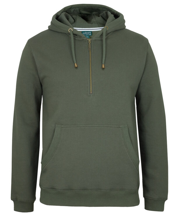C of C Brass 1/2 Zip Hoodie - Image 5