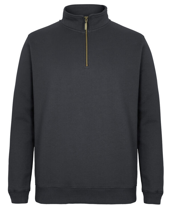 C of C Brass 1/2 Zip Sweat - Image 3