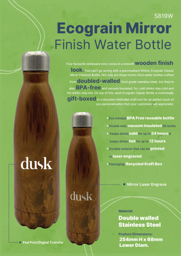 Ecograin 500ml Classic Bottle - Image 6