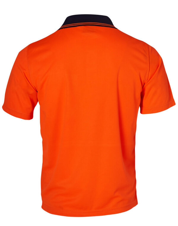 High Visibility Cool Dry Short Sleeve Polo - Image 2
