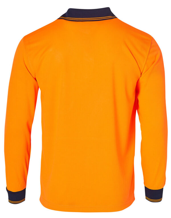 High Visibility Long Sleeve Polo - Image 2
