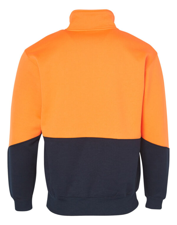 Hi Vis Long Sleeve Fleece Sweat - Image 2