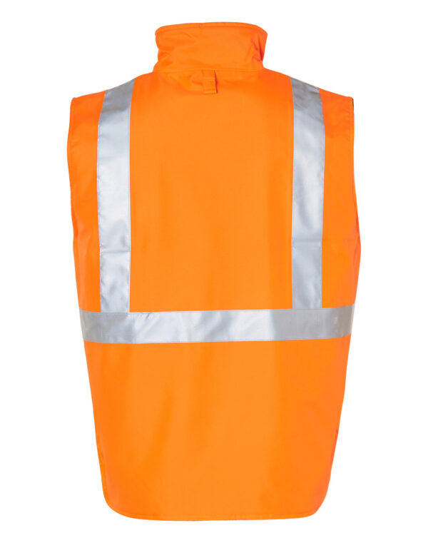 Hi Vis Reversible Safety Vest With 3 M Tapes - Image 2