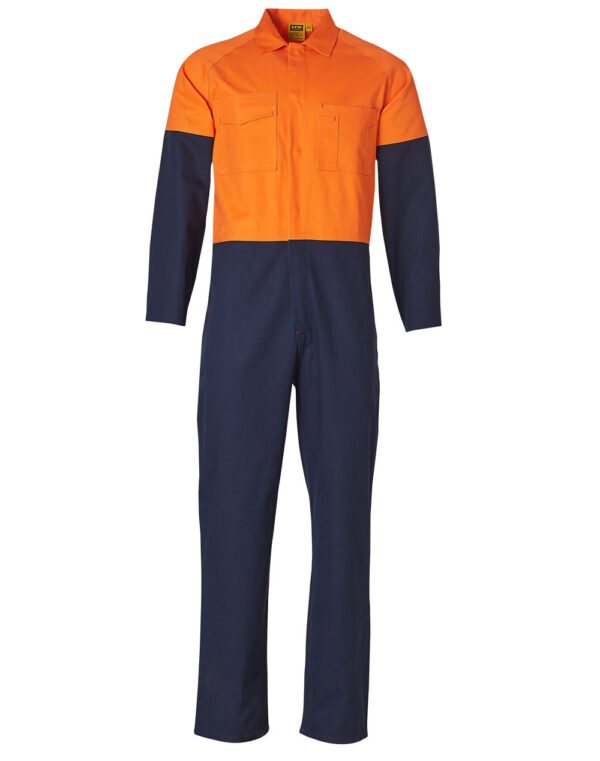 Men's Two Tone Coverall Stout Size - Image 3