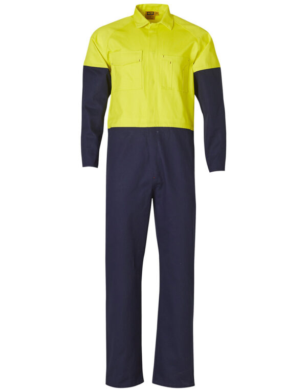 Men's Two Tone Coverall Stout Size - Image 4