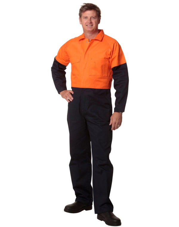 Men's Two Tone Coverall Stout Size