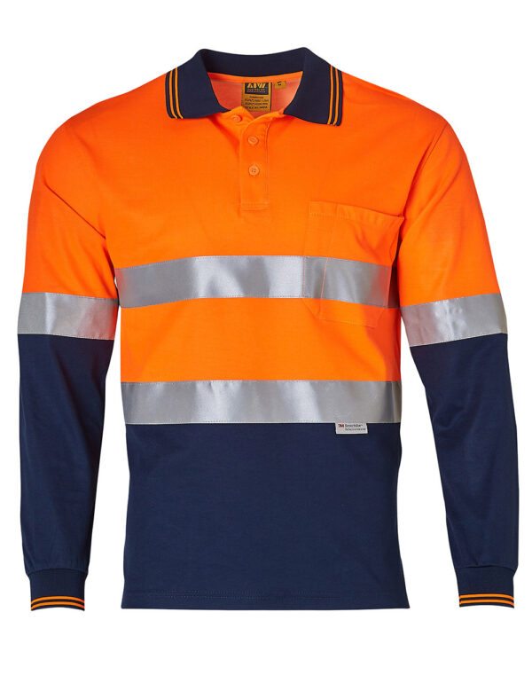 Long Sleeve Safety Polo - Image 3