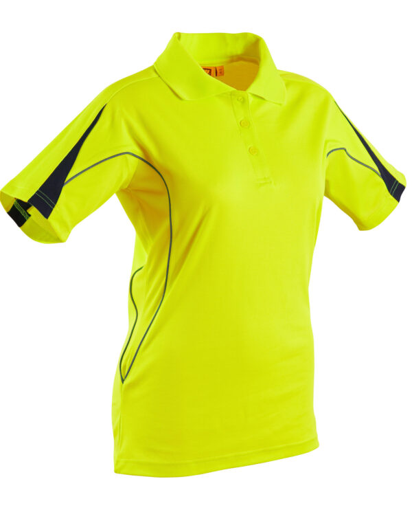 Hi Vis Legend Short Sleeve Polo Ladies' - Image 4