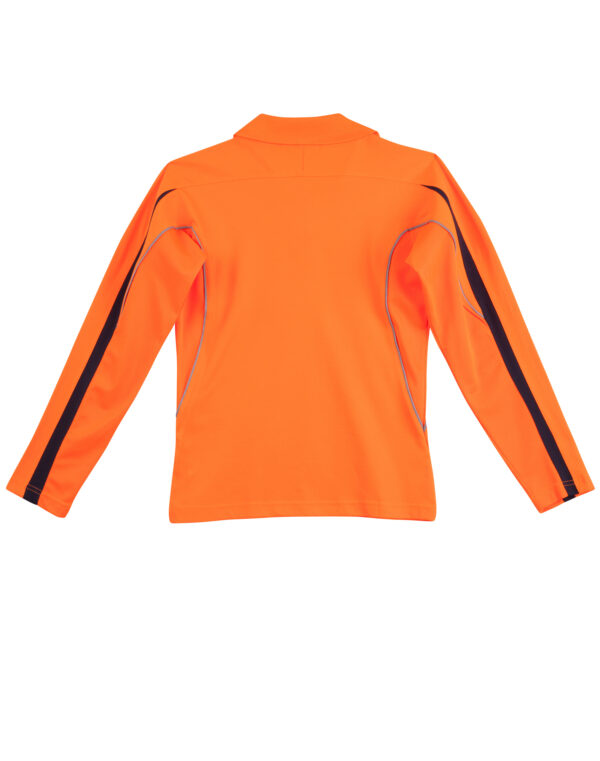 Hi Vis Legend Long Sleeve Polo Ladies' - Image 2