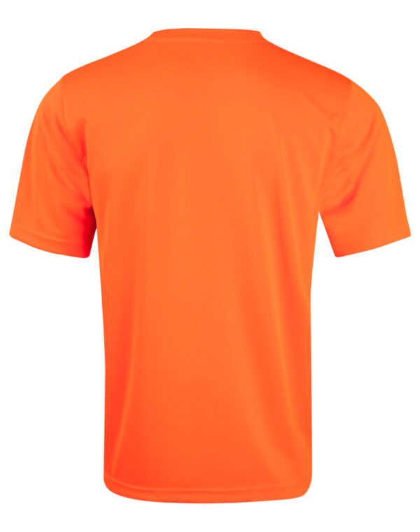 Hi Vis Mini Waffle Safety Tee Unisex - Image 2