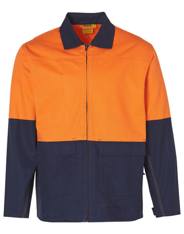Hi Vis Cotton Jacket - Image 3