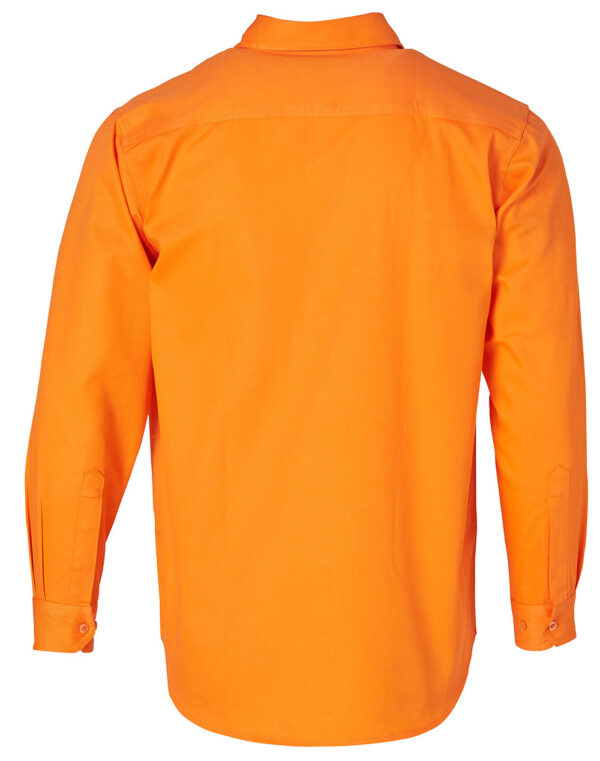 Men's Hi Vis L/S Drill Shirt - Image 2